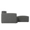 Flash Furniture Bridgetown Luxury Modular 4 Piece Sectional Sofa, Dark Gray IS-IT2231-4PCSEC-DKGRY-GG - alternate 5